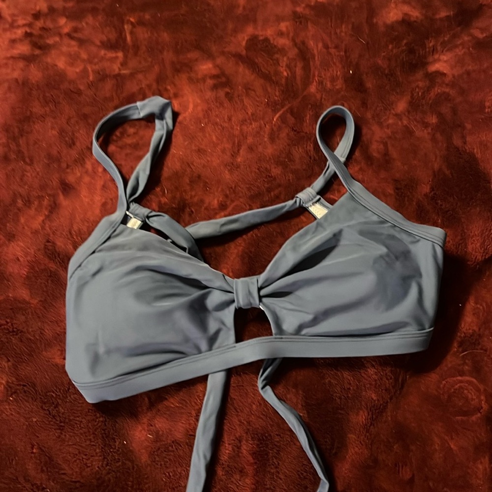 Dusty blue bikini